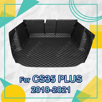 Автоматический Коврик для багажника с полным покрытием для Changan CS35 PLUS 2018-2021 19 Накладка для багажника автомобиля, аксессуары для защиты грузового салона