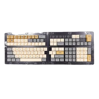 Колпачки для ключей XDA Profile PBT Keycaps для клавиатур 61/64/68/75/87/98/104, Геймеров, кодировщиков, Замена симпатичных колпачков для клавиш сублимацией краски