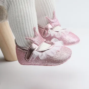 Обувь Для новорожденных Девочек, Первые Ходунки, Весна-Осень, Милая Обувь Мэри Джейн на плоской подошве, Обувь Принцессы Для Малышей, Детская Обувь 0-2 Лет