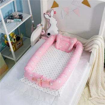 Портативная Детская кроватка для Младенцев, Колыбель для малышей, Детская Дорожная Складная Детская кровать, сумка для хранения новорожденных по уходу за ребенком