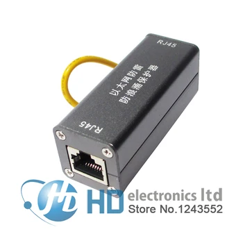 Сеть Ethernet RJ45 RJ-45 сетевой фильтр, устройство защиты от грома, молнии, Бесплатная доставка, абсолютно новый